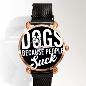 Dogs because people suck watch